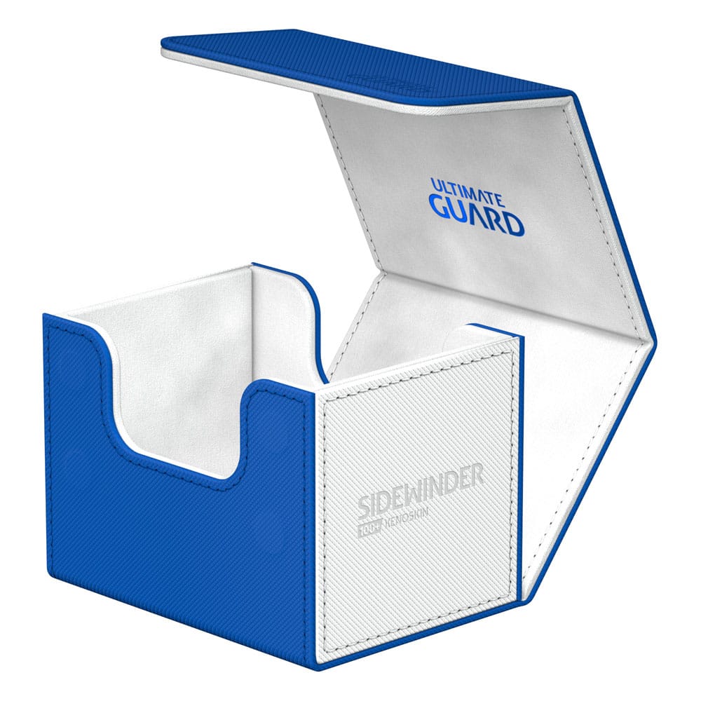 Deck Box - SideWinder 100+ - SYNERGY - Blue&White - XenoSkin - Blue