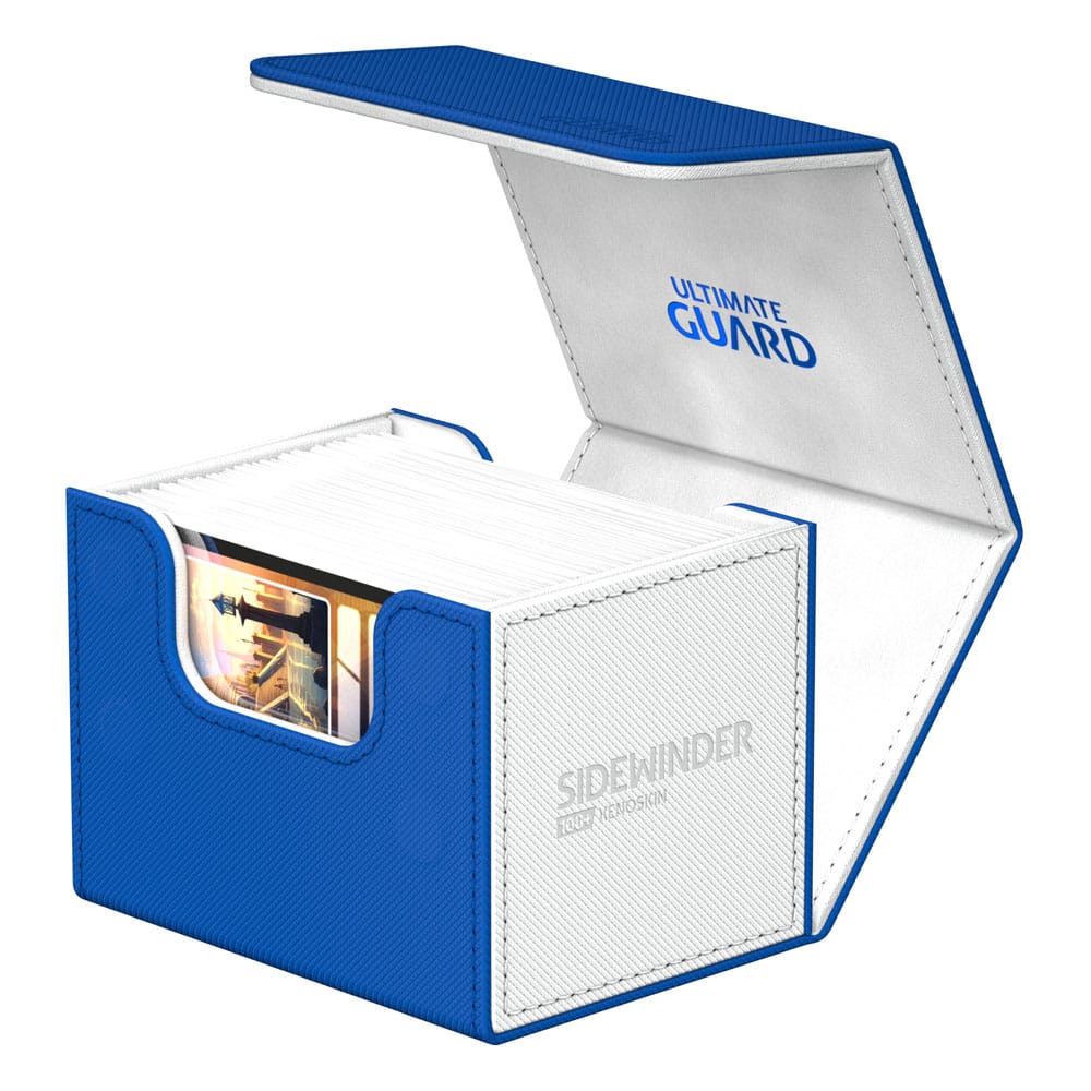Deck Box - SideWinder 100+ - SYNERGY - Blue&White - XenoSkin - Blue