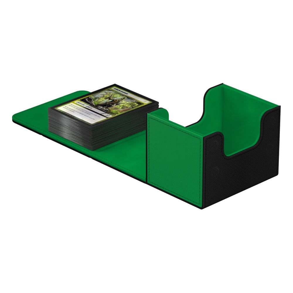 Deck Box - SideWinder 100+ - SYNERGY - Black&Green - XenoSkin - Black