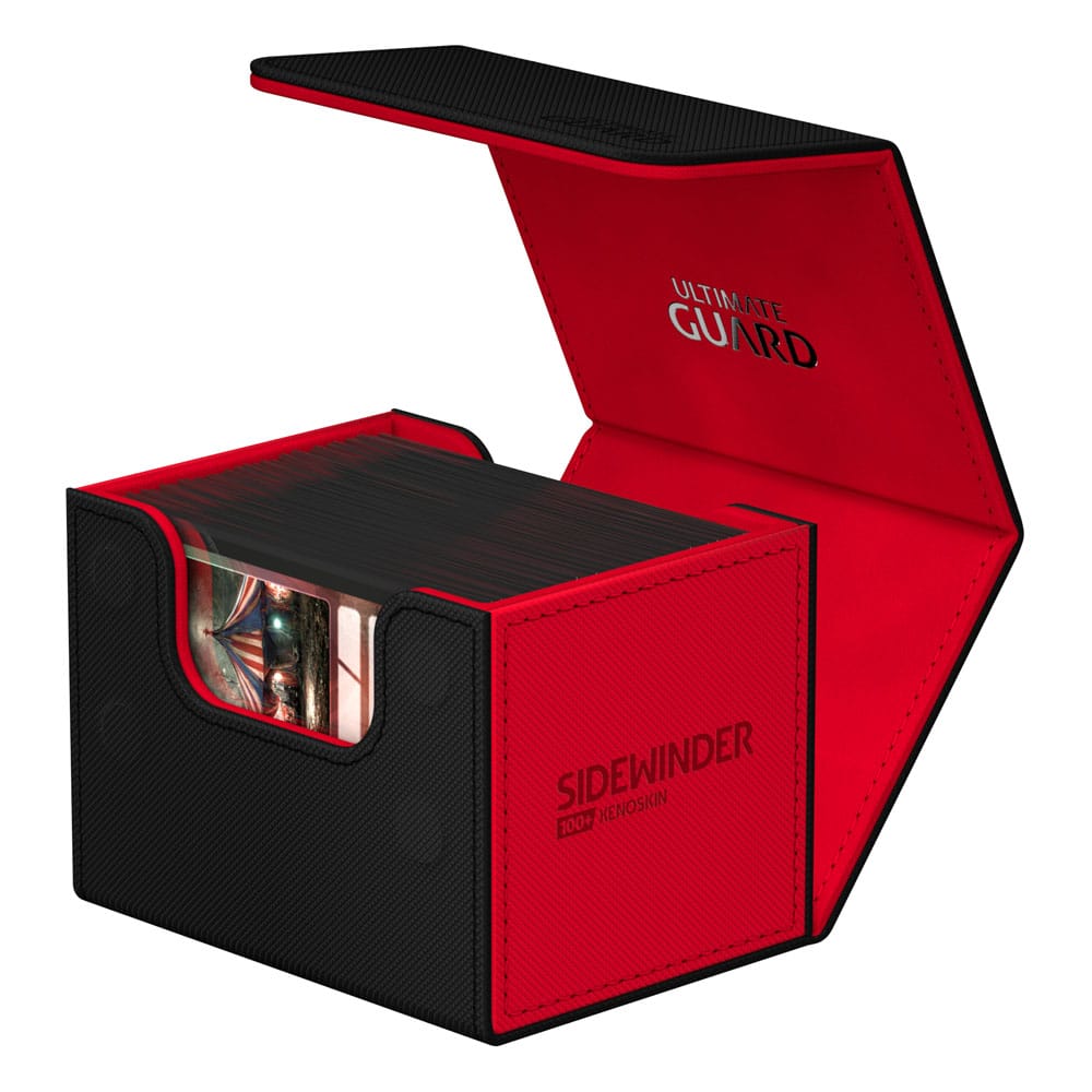 Deck Box - SideWinder 100+ - SYNERGY - Black&Red - XenoSkin - Black
