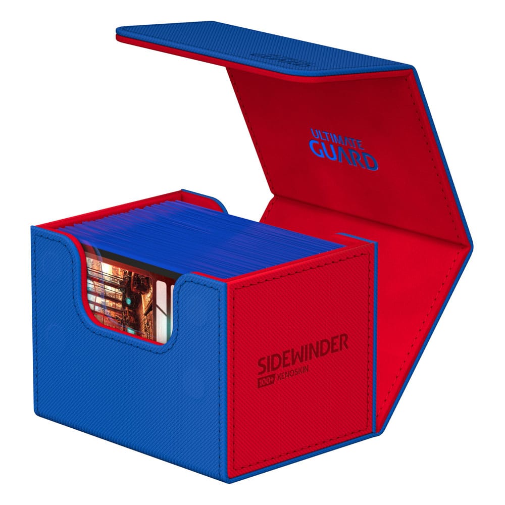 Deck Box - SideWinder 100+ - SYNERGY - Blue&White - XenoSkin - Blue
