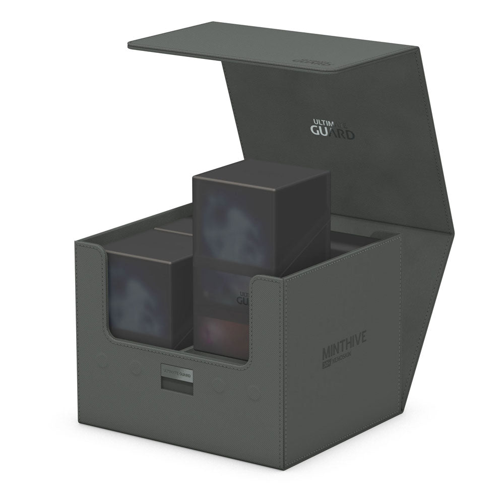 Deck Box - Card Case -  Minthive 30+ - Grey - XenoSkin - Grey