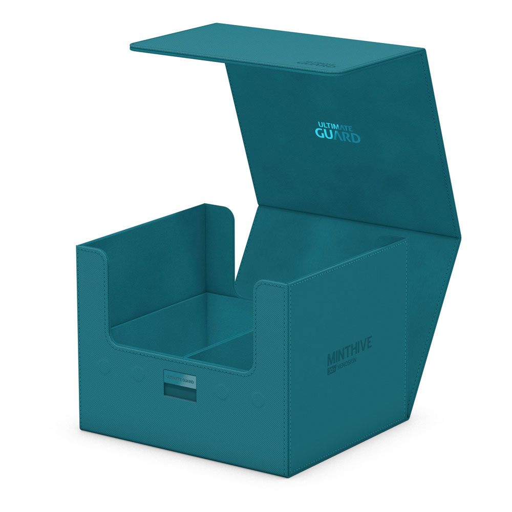 Deck Box - Card Case -  Minthive 30+ - Petrol Blue - XenoSkin - Blue