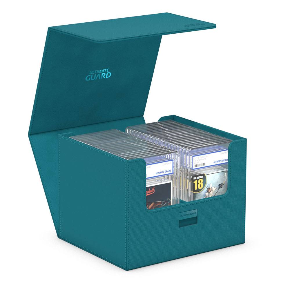 Deck Box - Card Case -  Minthive 30+ - Petrol Blue - XenoSkin - Blue