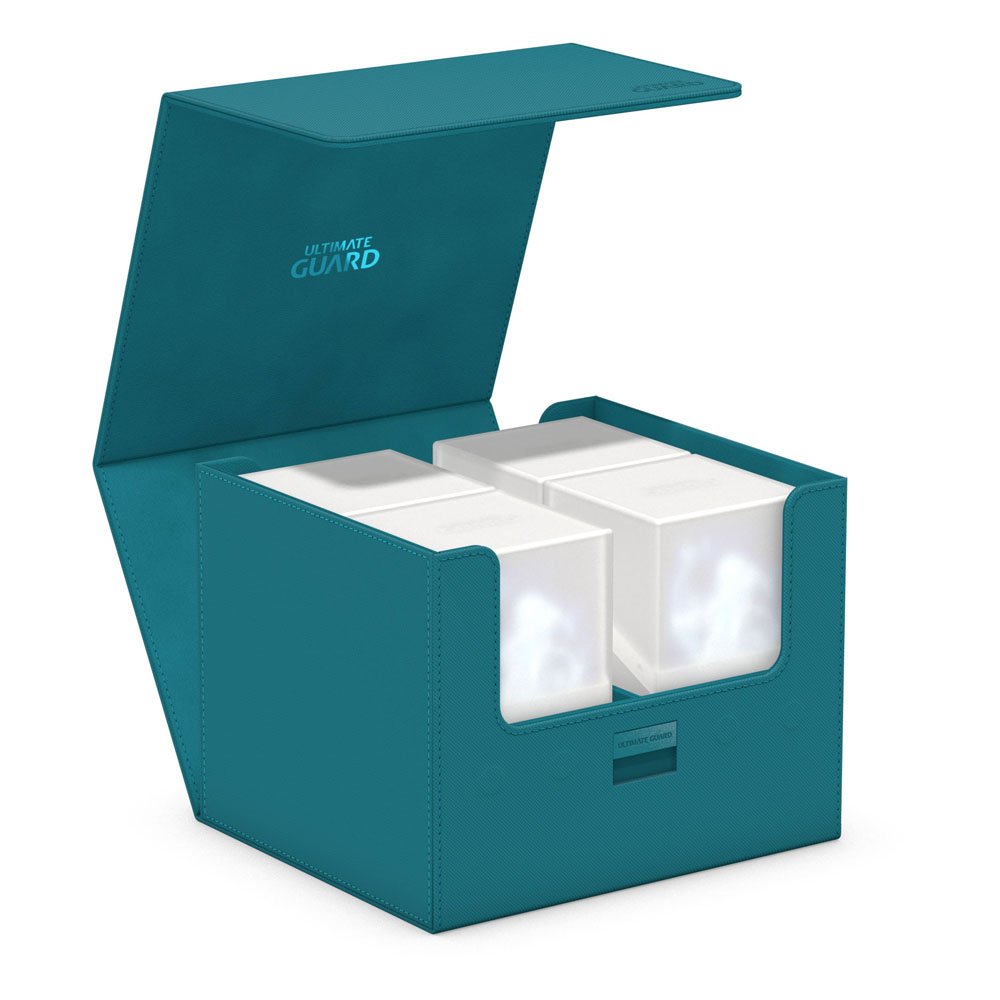 Deck Box - Card Case -  Minthive 30+ - Petrol Blue - XenoSkin - Blue