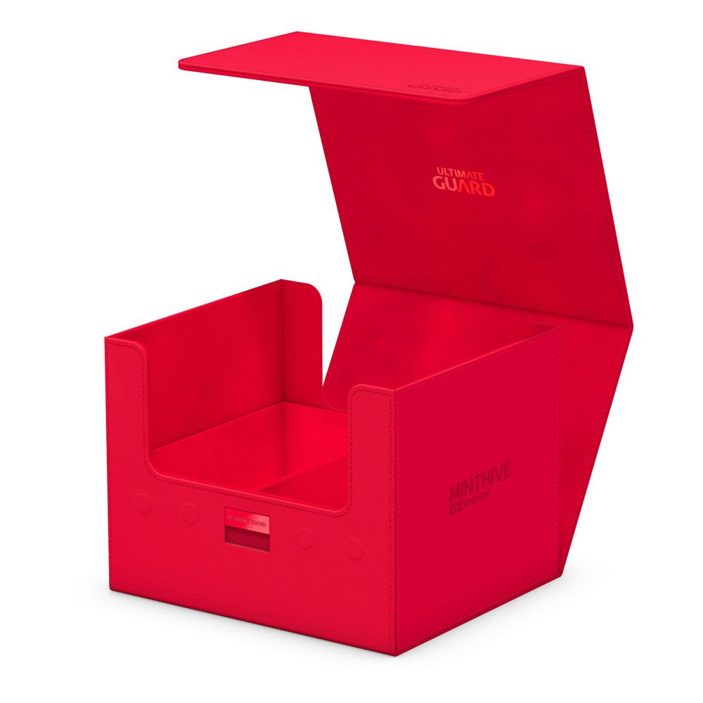 Deck Box - Card Case -  Minthive 30+ - Red - XenoSkin - Red