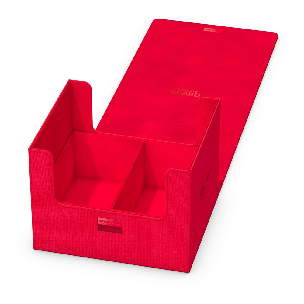 Deck Box - Card Case -  Minthive 30+ - Red - XenoSkin - Red