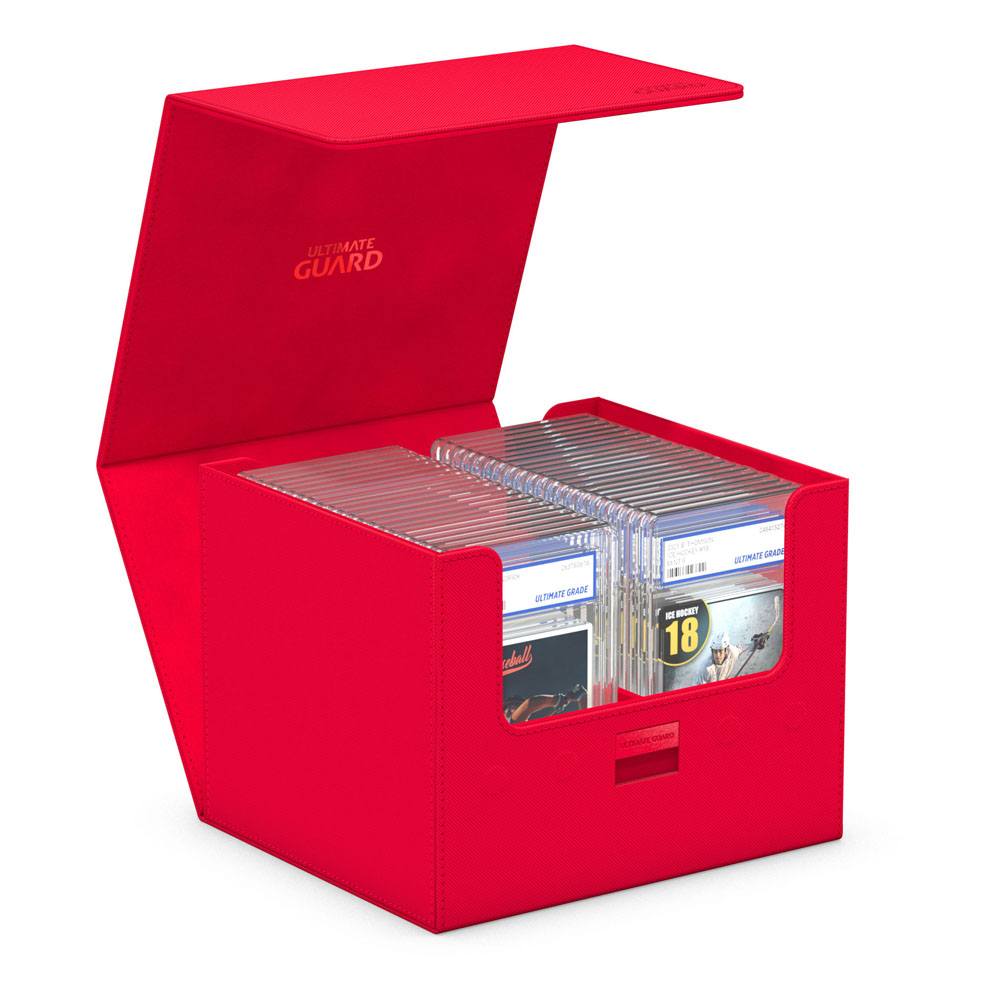 Deck Box - Card Case -  Minthive 30+ - Red - XenoSkin - Red