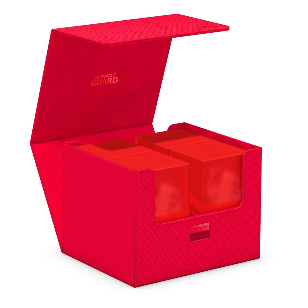 Deck Box - Card Case -  Minthive 30+ - Red - XenoSkin - Red