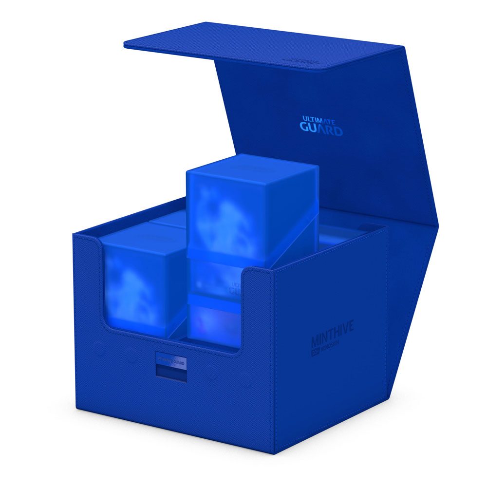 Deck Box - Card Case -  Minthive 30+ - Blue - XenoSkin - Blue