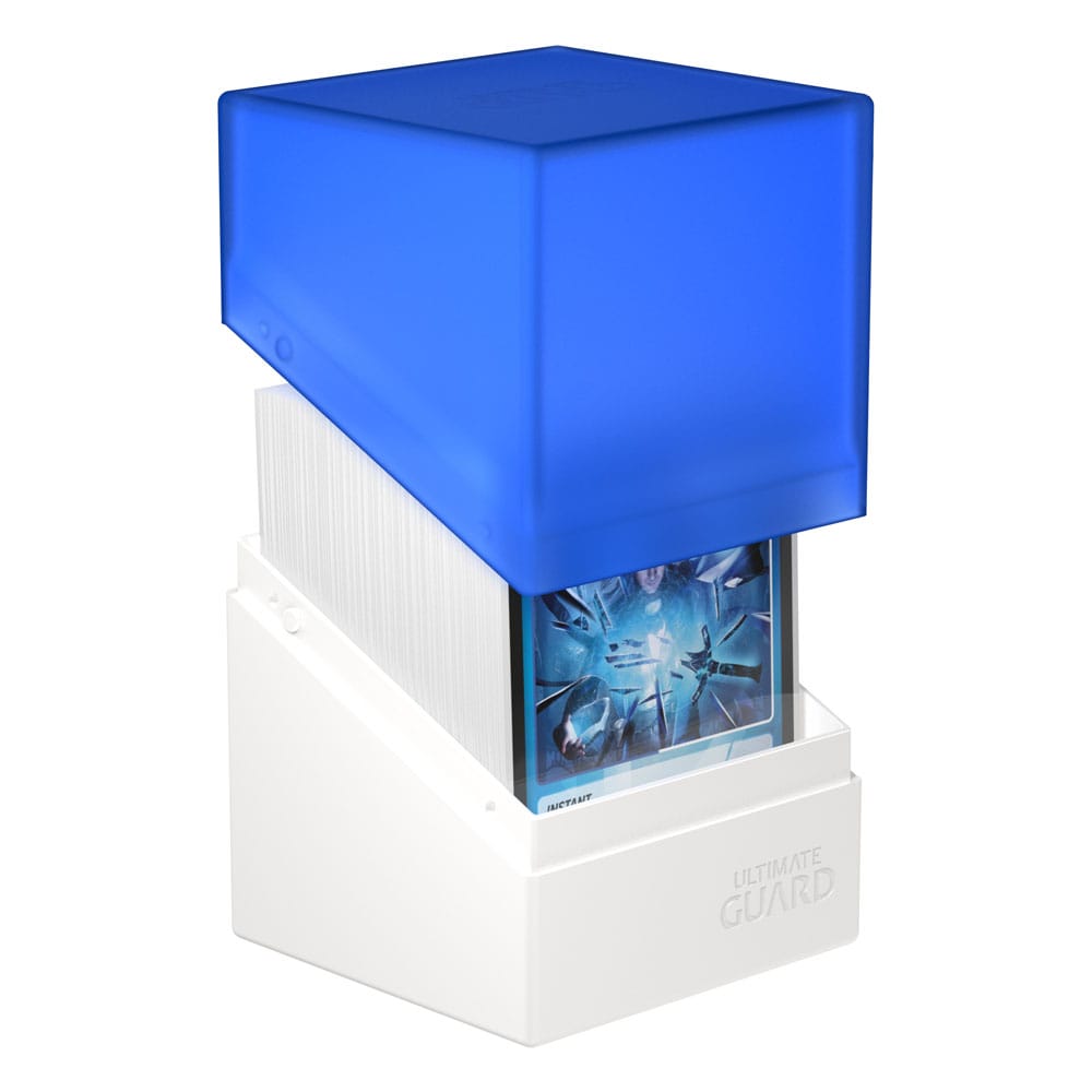Deck Box - Boulder 100+ - Blue&White - White