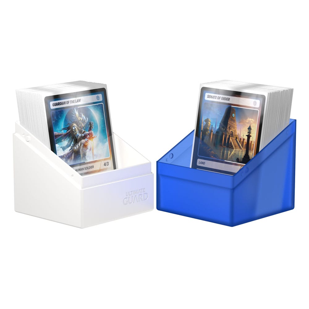 Deck Box - Boulder 100+ - Blue&White - White