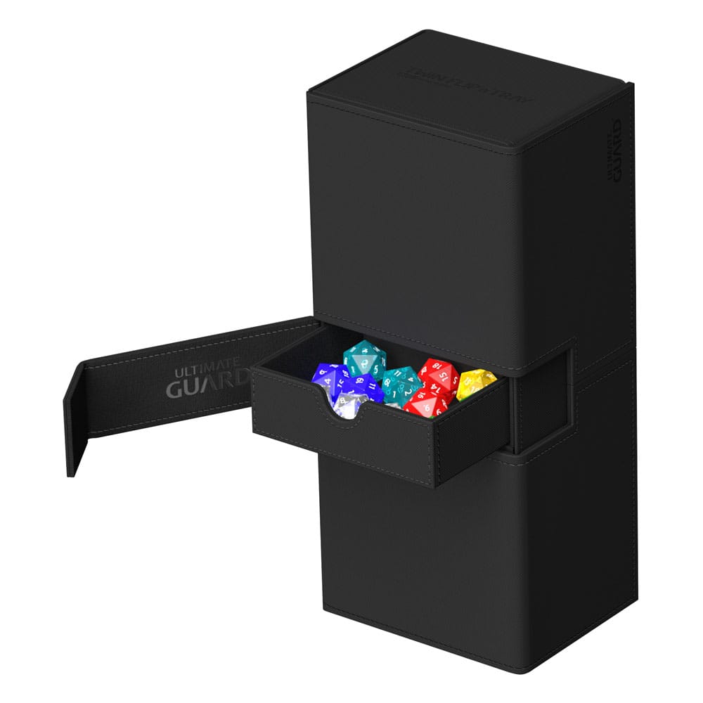 Deck Box - Twin Flip´n´Tray 266+ - Black - XenoSkin