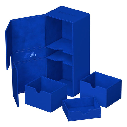 Deck Box - Twin Flip´n´Tray 266+ - Bleu - XenoSkin