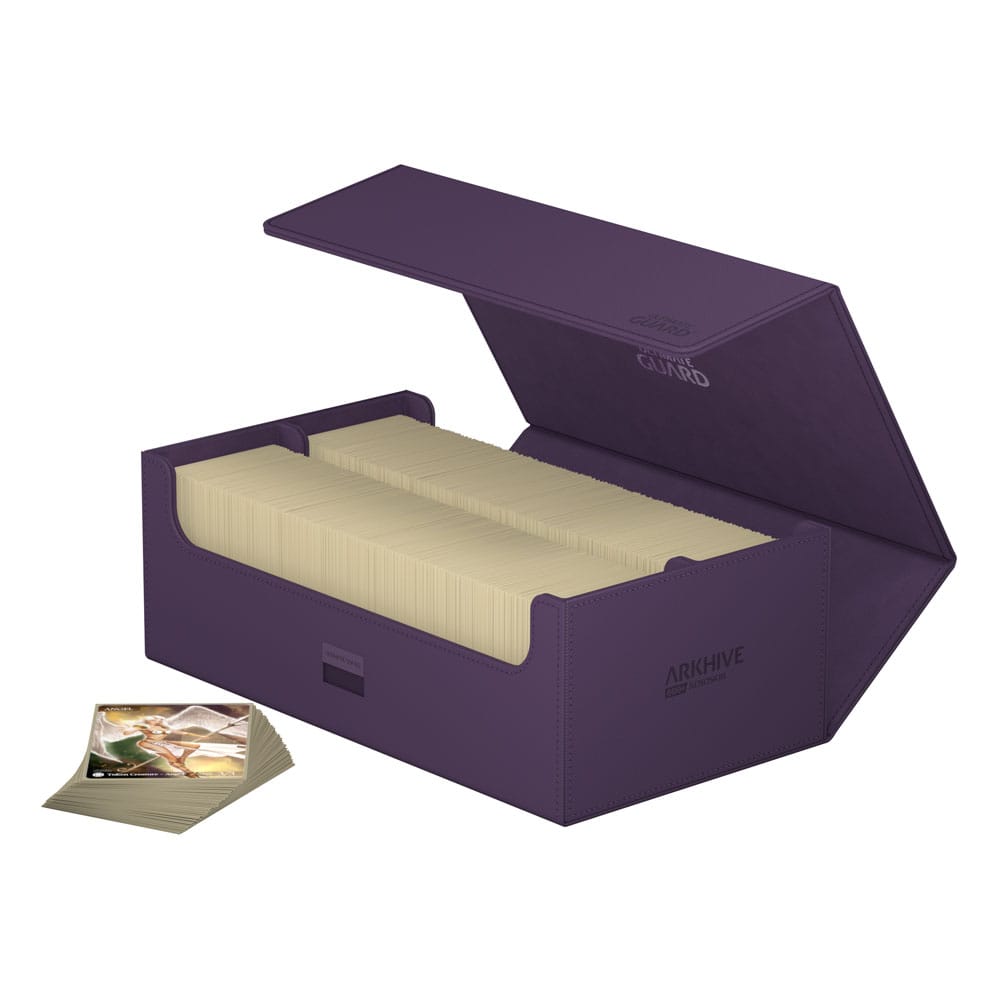 Deck Box - Card Case - Arkhive 800+ - Purple - XenoSkin - Purple