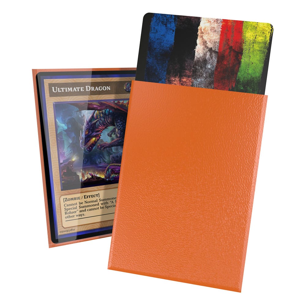 Sleeves - Sleeves (60 Pieces) - Orange - Japanese - Orange