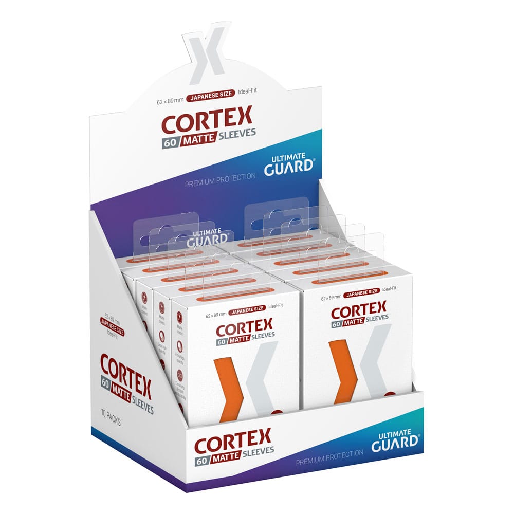 Sleeves - Sleeves (60 Pieces) - Matte Orange - Japanese - Orange