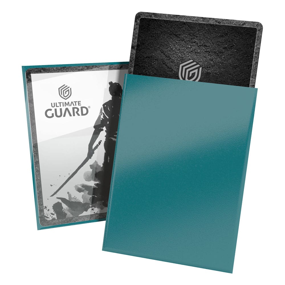 Sleeves - 100 pcs - Katana - Standard - Great Wave - Blue