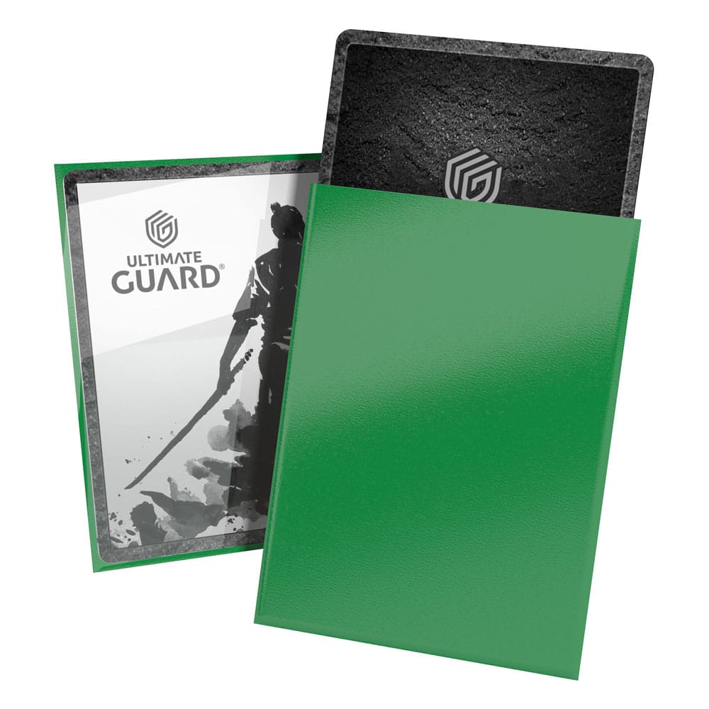 Sleeves - 100 Pcs - Katana - Standard - Jade Garden - Green