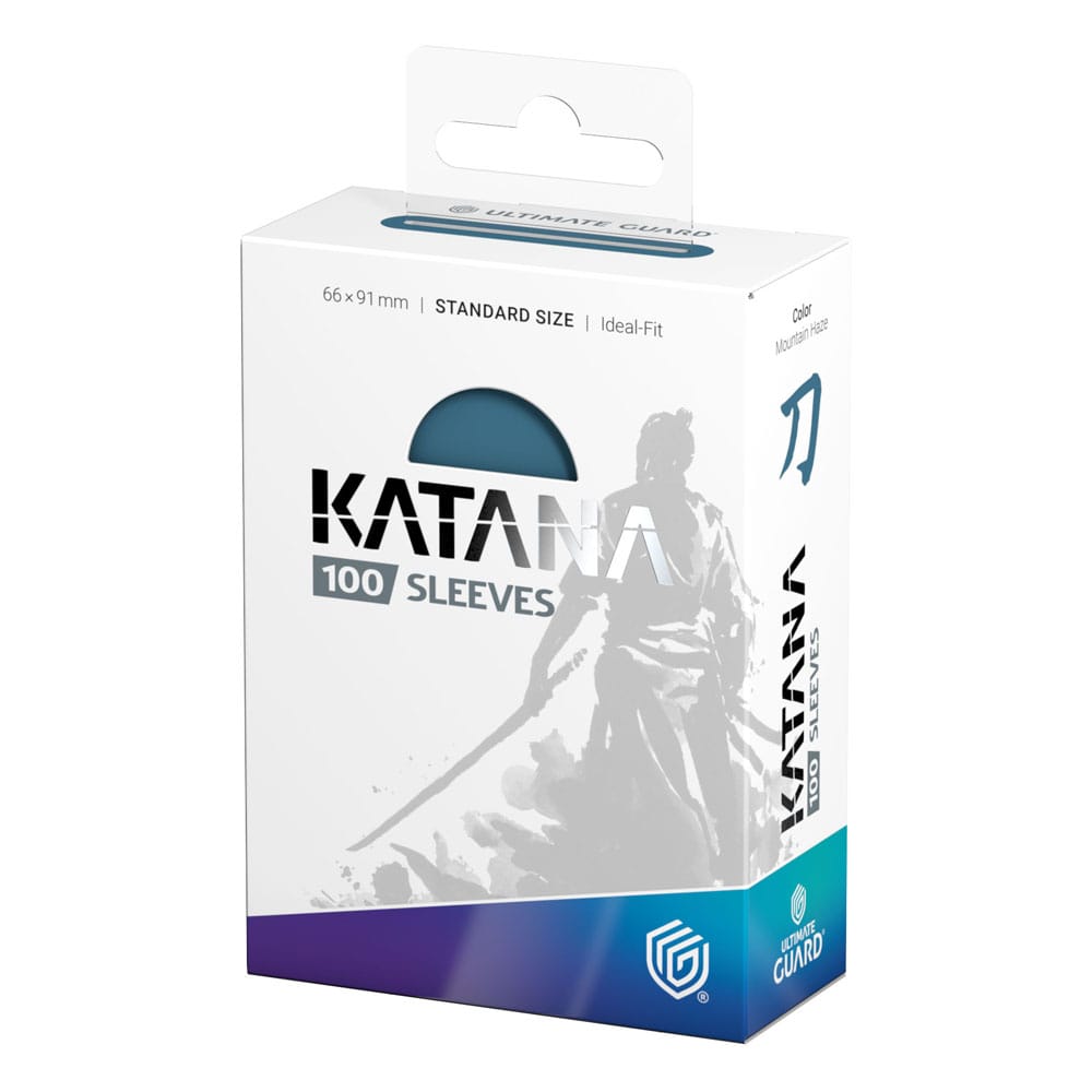 Sleeves - 100 pcs - Katana - Standard - Mountain Haze - Blue