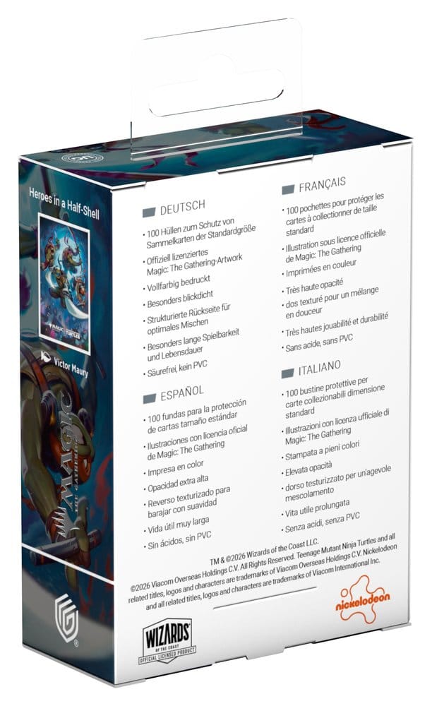 Sleeves - Magic The Gathering - Heroes in a Half Shell