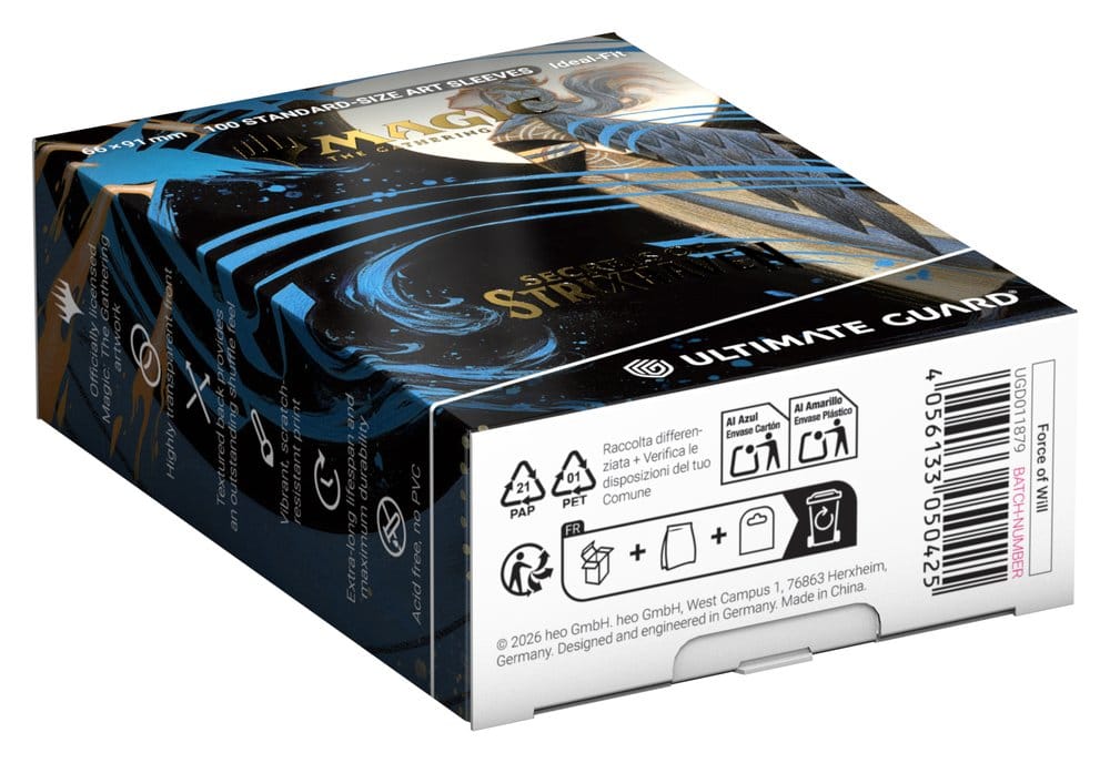 Sleeves - Magic The Gathering - Art Sleeves - Force of Will - Strixhaven