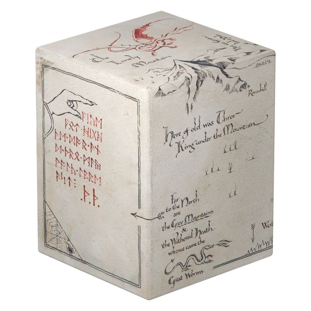Deck Box - Return To Earth - The Hobbit - Thrór's Map - (Glow in the Dark) - Brown