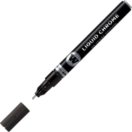 Model marker - Model Kit Accessories - LIQUID CHROME - Marker 2mm - Silver