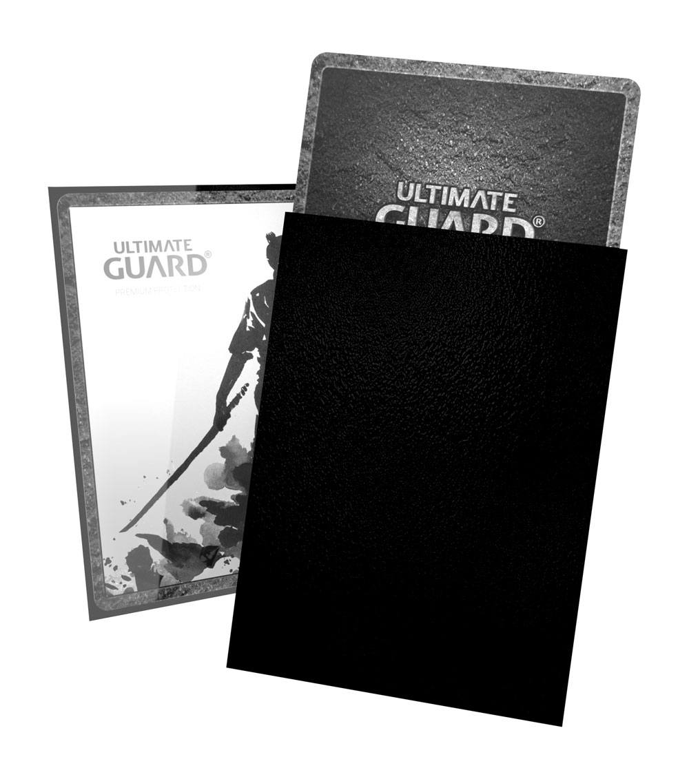 Sleeves - 100 Pcs - Katana - Standard - Black - Black