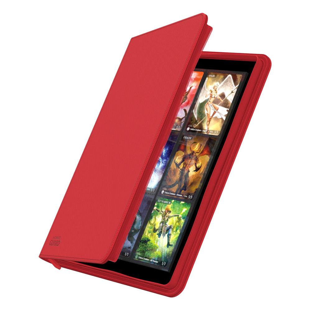 Portfolio - Zipfolio - Albums for 360 Cards - XenoSkin - Red