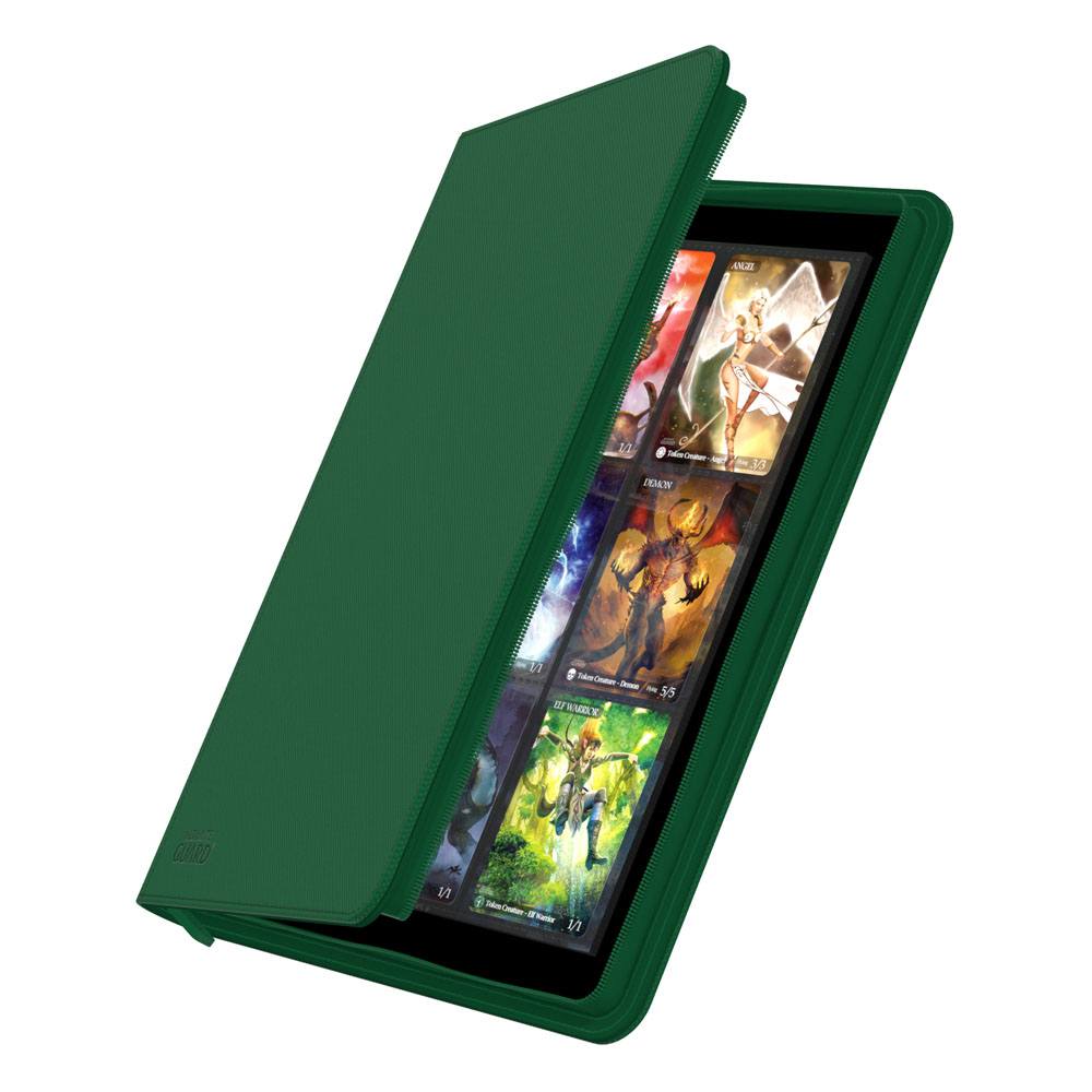 Portfolio - Zipfolio - Albums for 360 Cards - XenoSkin - Green