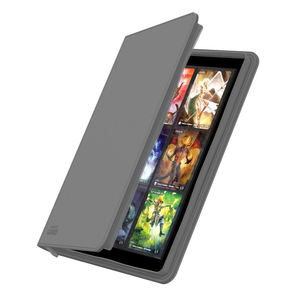 Portfolio - Zipfolio - Albums for 360 Cards - XenoSkin - Grey