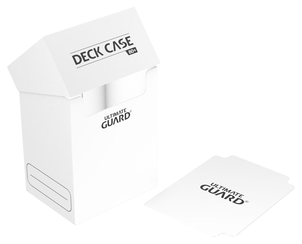 Deck Box - 80+ Standard - White - Black