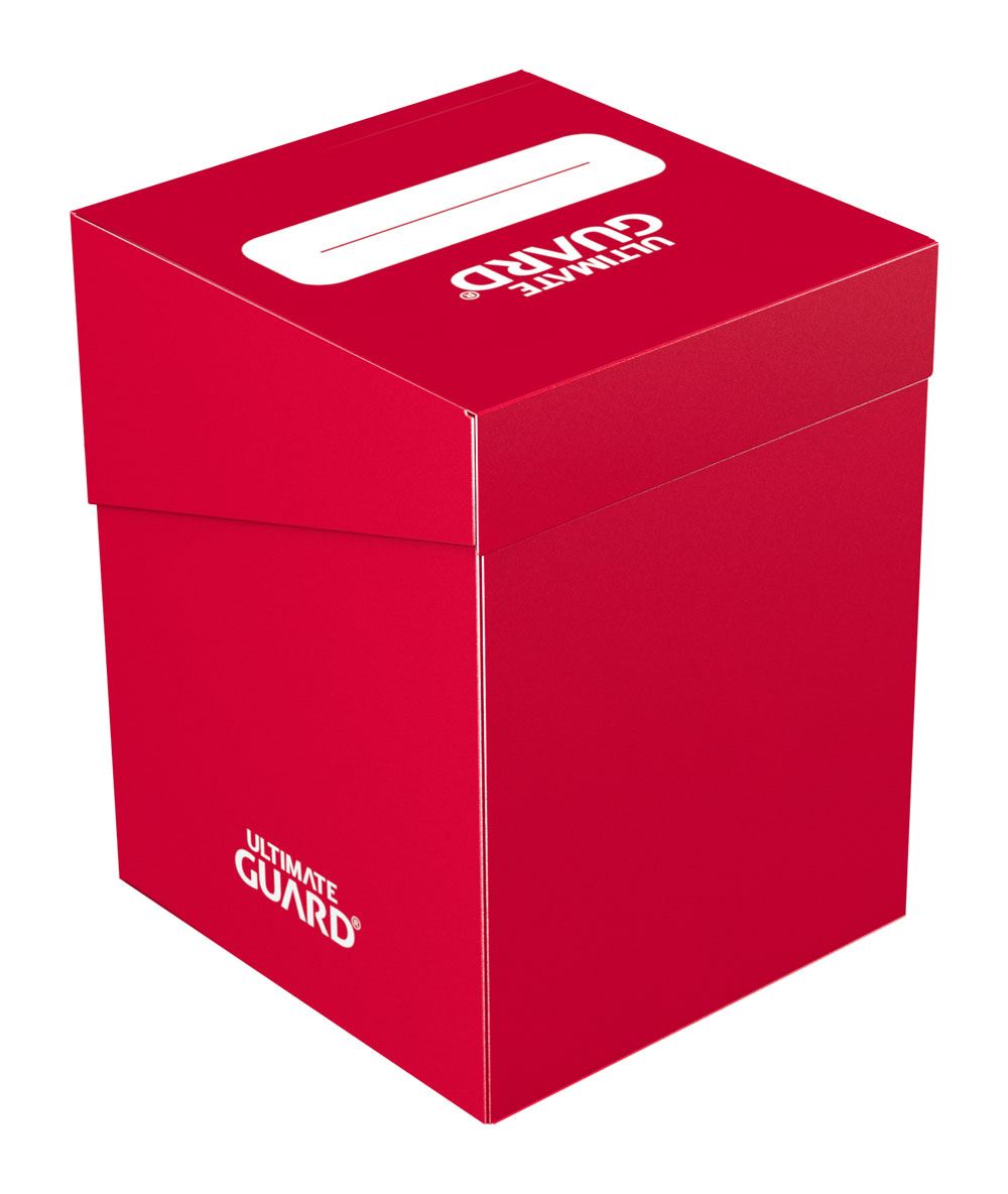 Deck Box - 100+ Standard - Red - Red