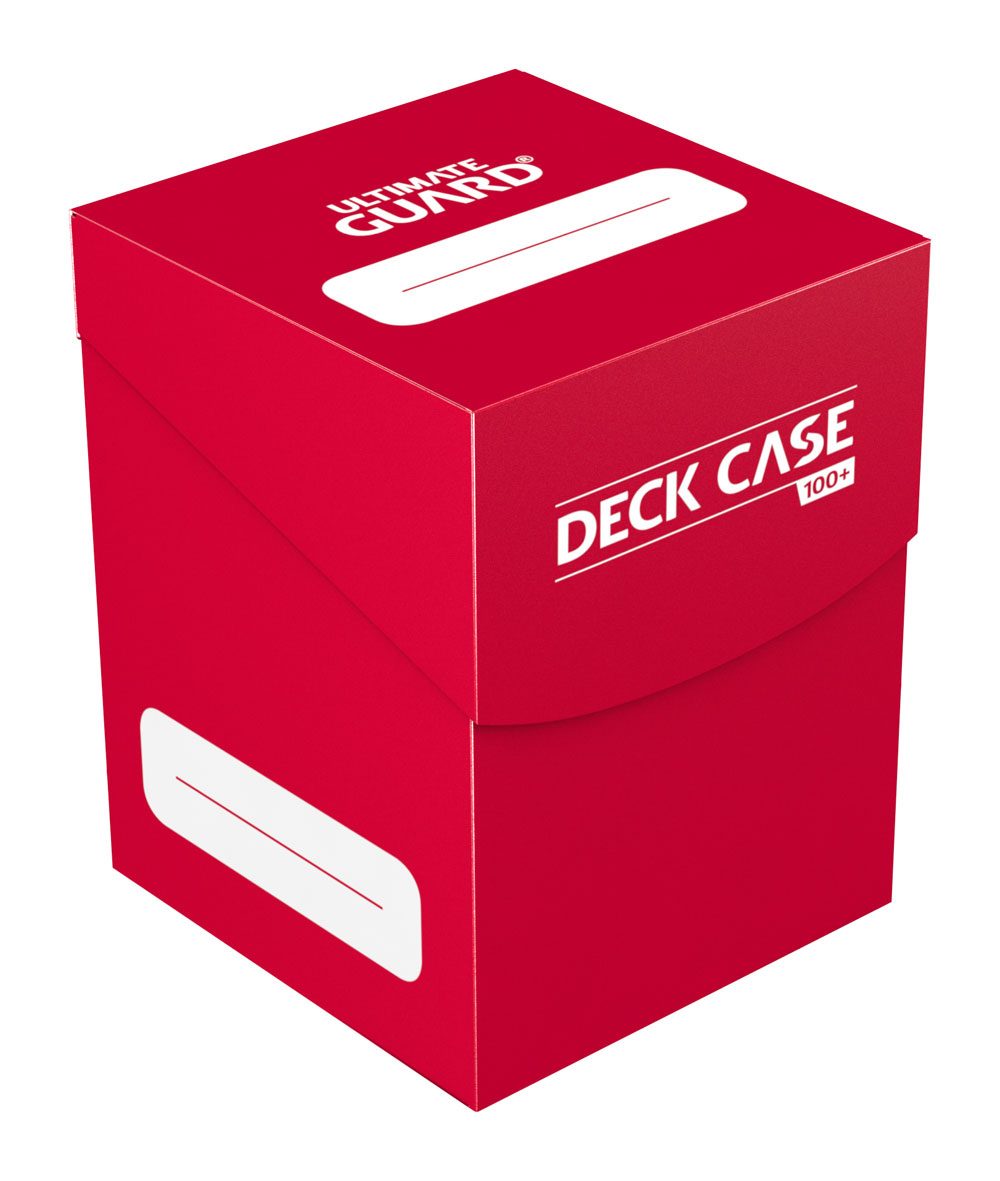 Deck Box - 100+ Standard - Red - Red