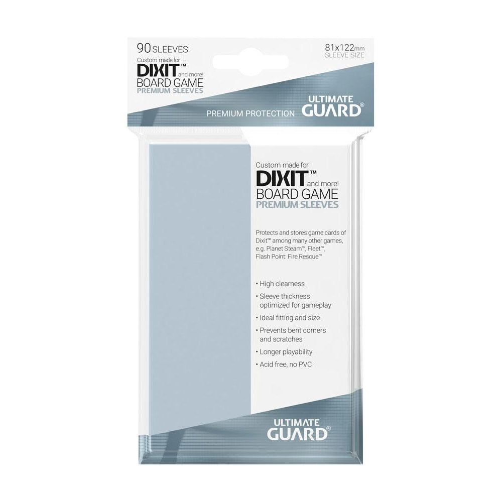 Sleeves - Dixit Board Game Premium Sleeves 90 pcs - Clear
