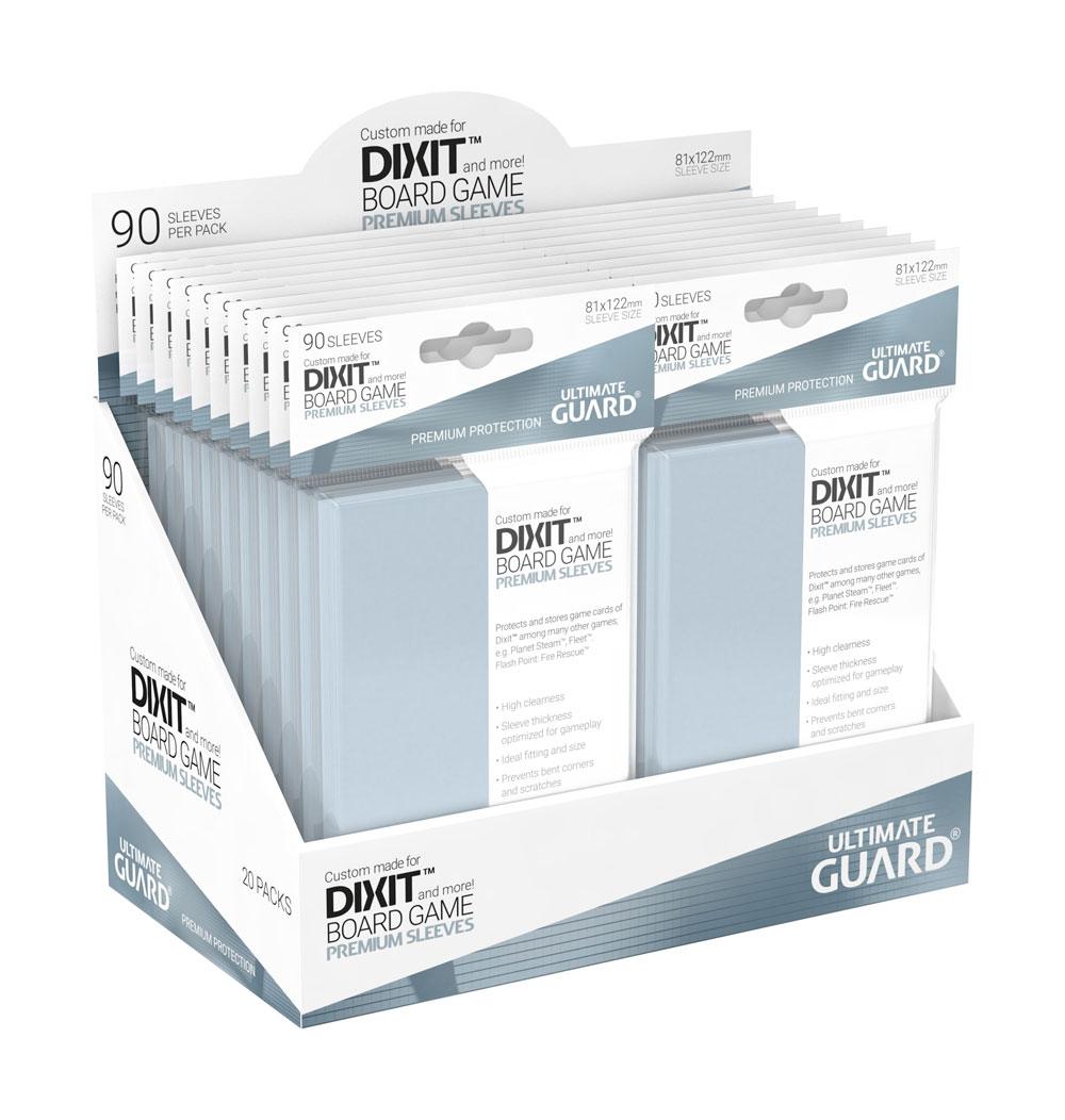 Sleeves - Dixit Board Game Premium Sleeves 90 pcs - Clear