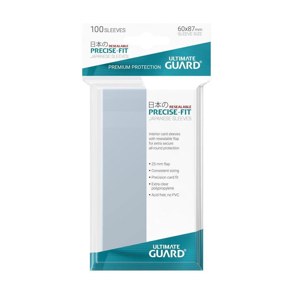 Sleeves - Premium Protection - Precise-Fit - Japanese - Transparent - Clear