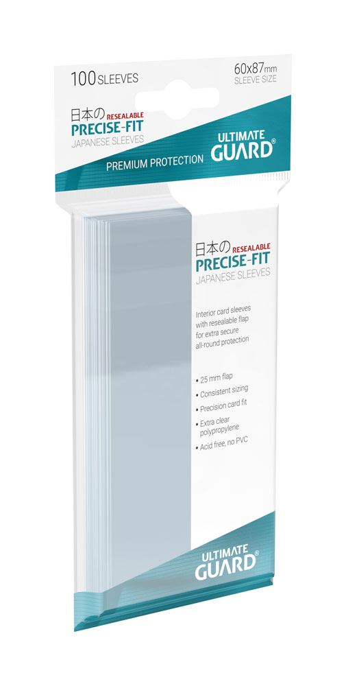 Sleeves - Premium Protection - Precise-Fit - Japanese - Transparent - Clear