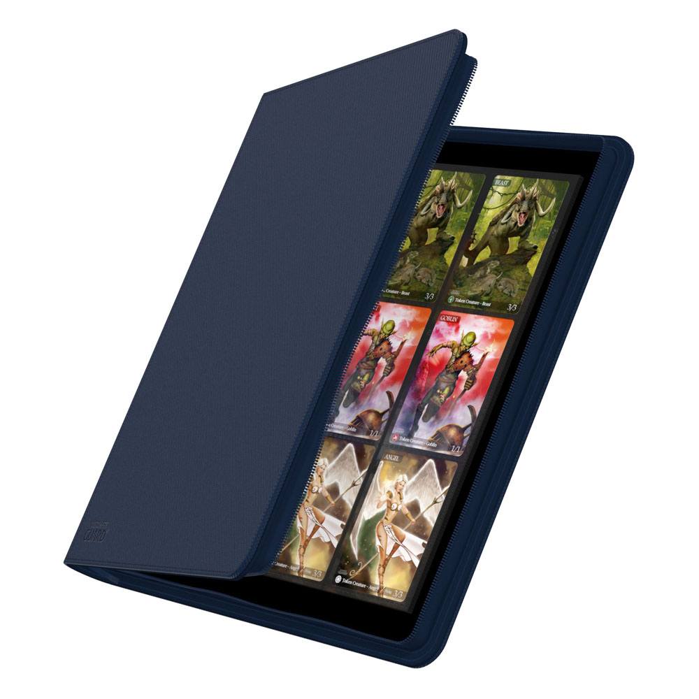 Portfolio - Zipfolio - Album for 480 Cards - XenoSkin Blue - Blue