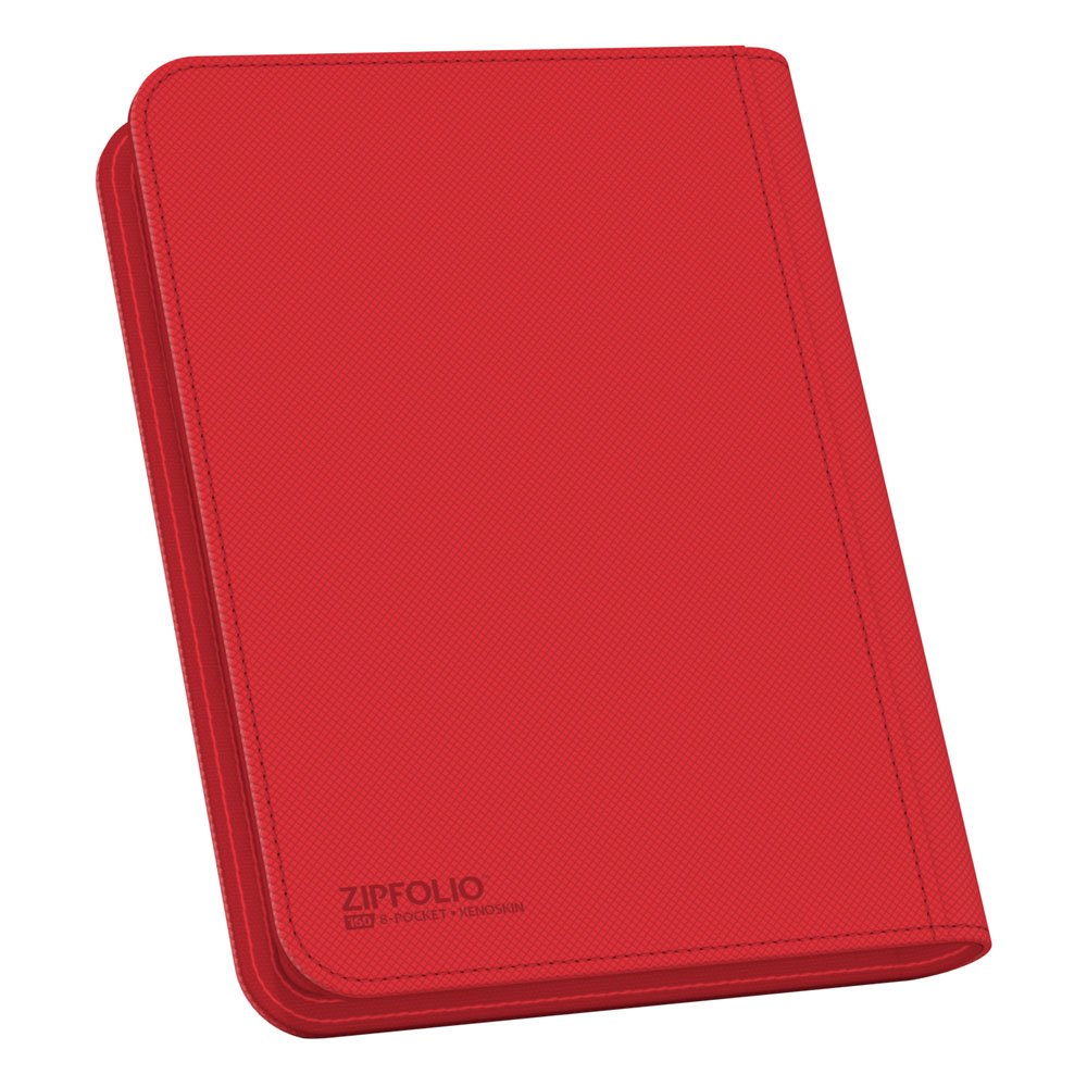 Portfolio - Zipfolio - Albums for 160 Cartes - XenoSkin  - Red