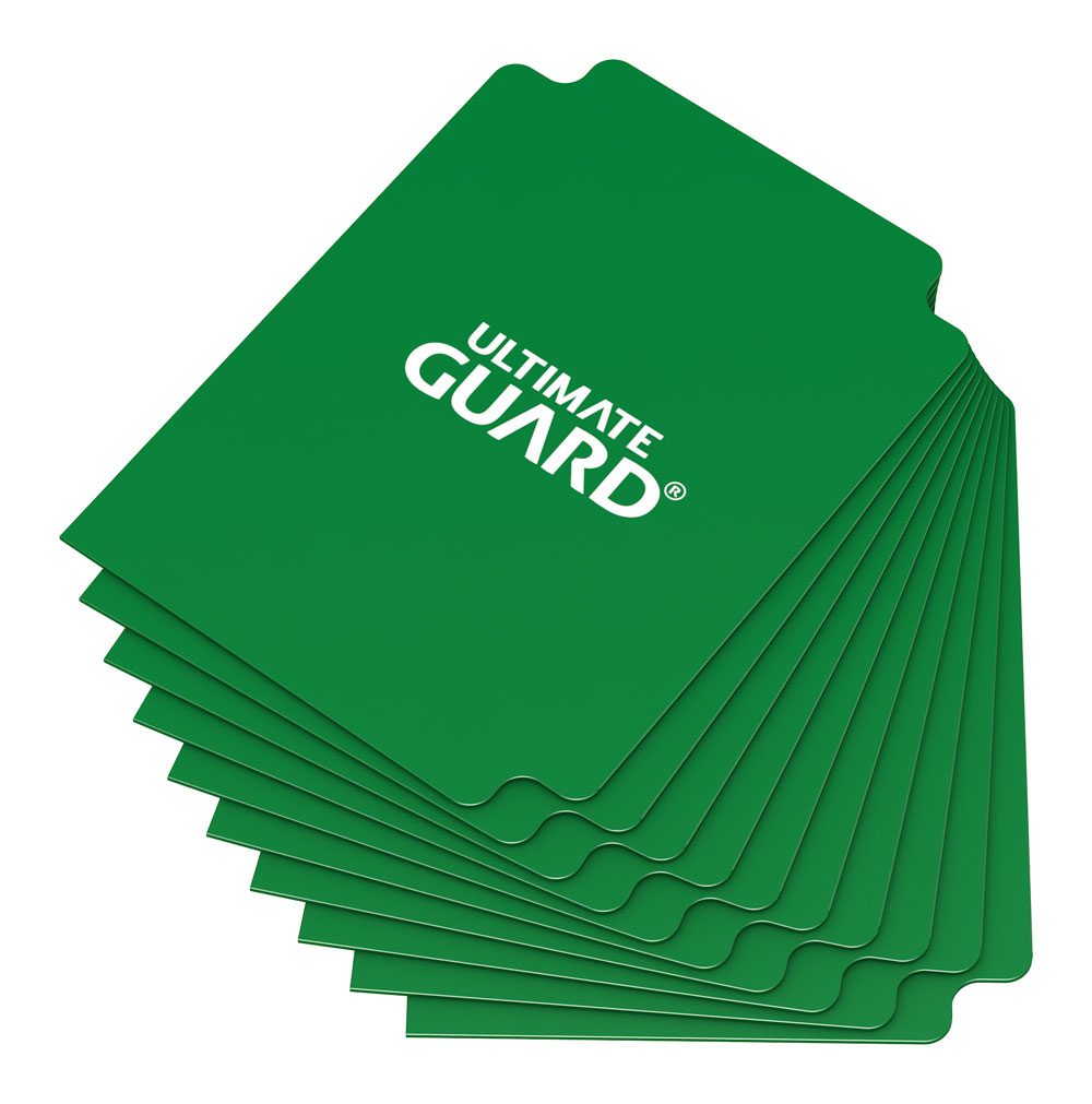 Cards Accessories - Card Dividers (10) - Green - Standard