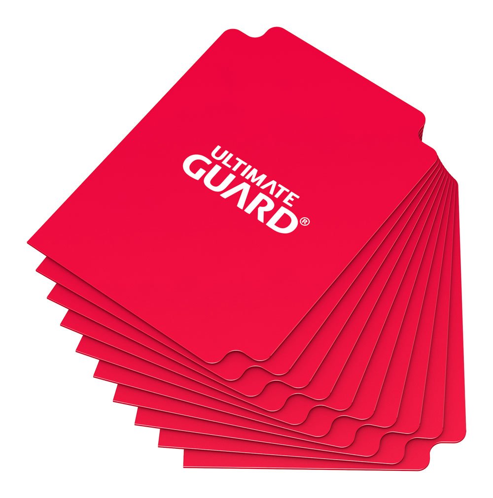 Cards Accessories - Card Dividers (10) - Red - Standard