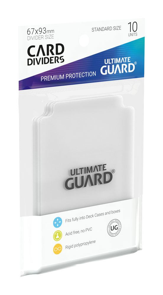 Cards Accessories - Card Dividers (10) - Transparent - Standard