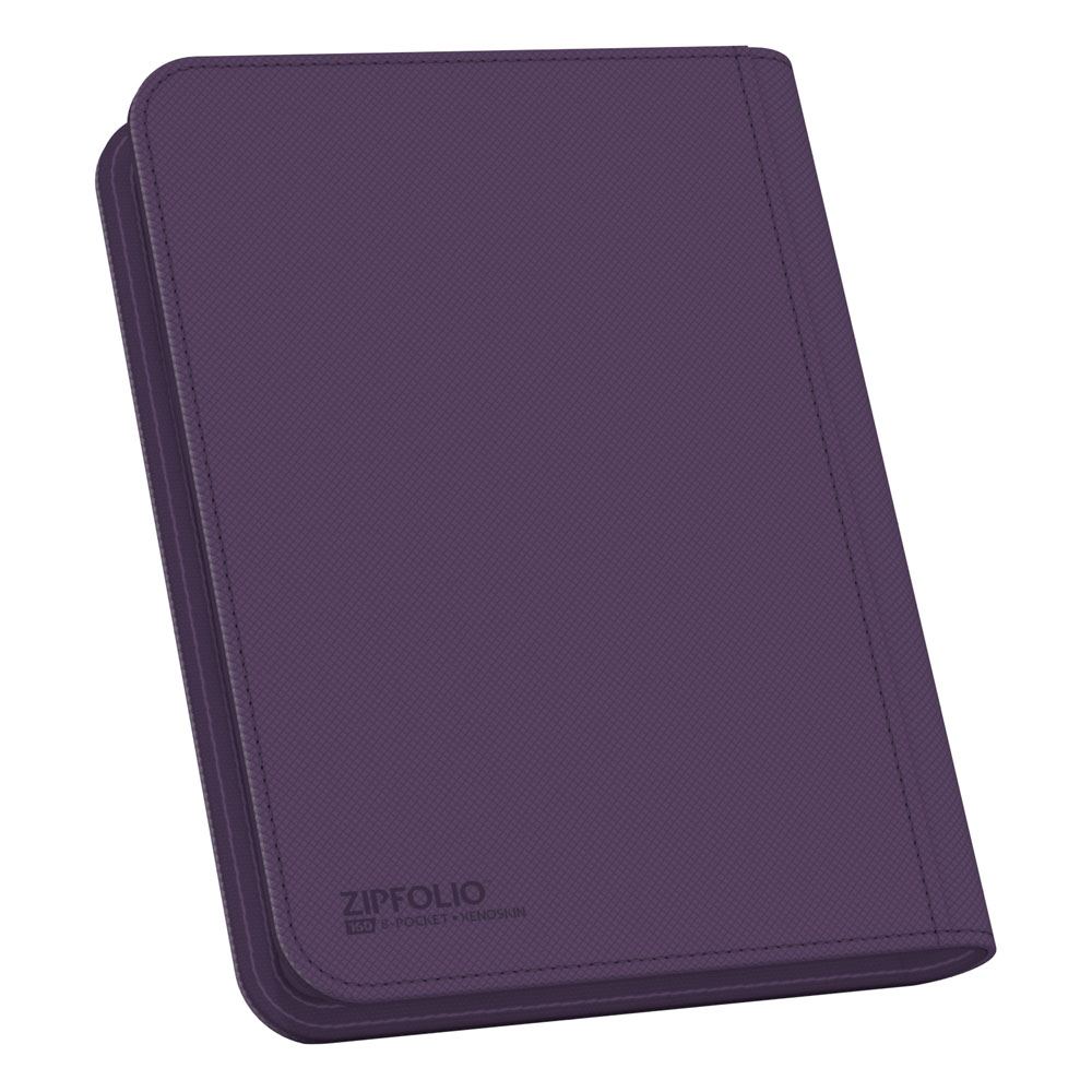 Portfolio - Zipfolio - Albums for 160 cards - XenoSkin - Purple