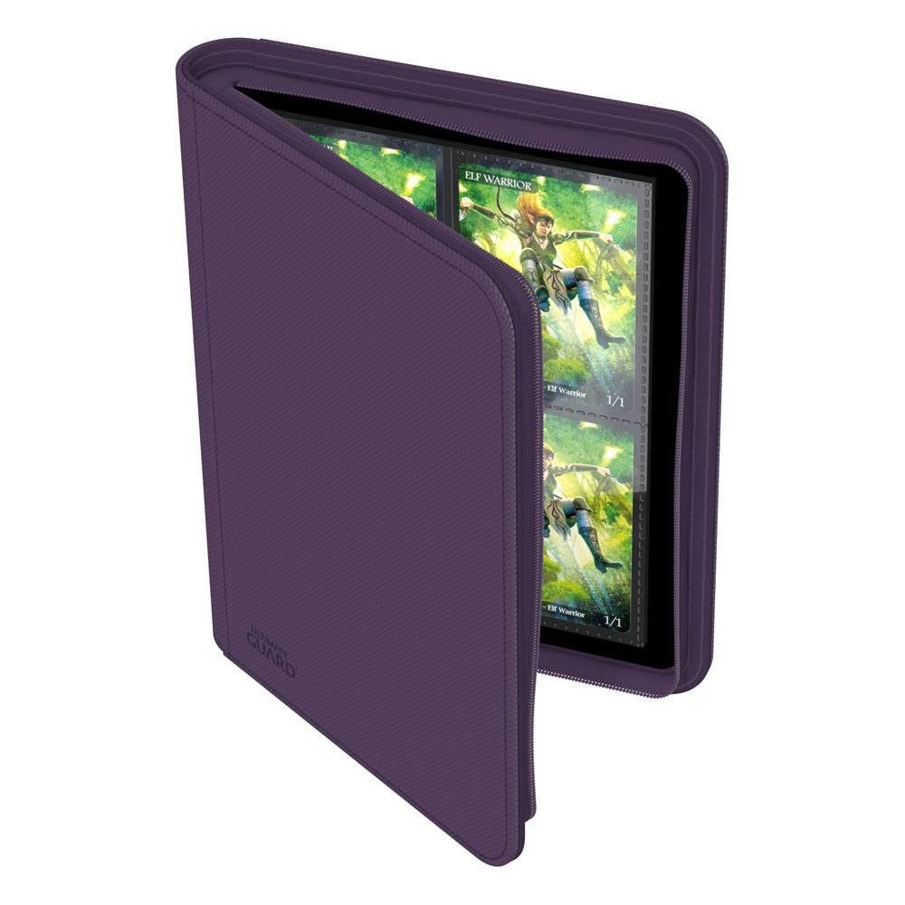 Portfolio - Zipfolio - Albums for 160 cards - XenoSkin - Purple