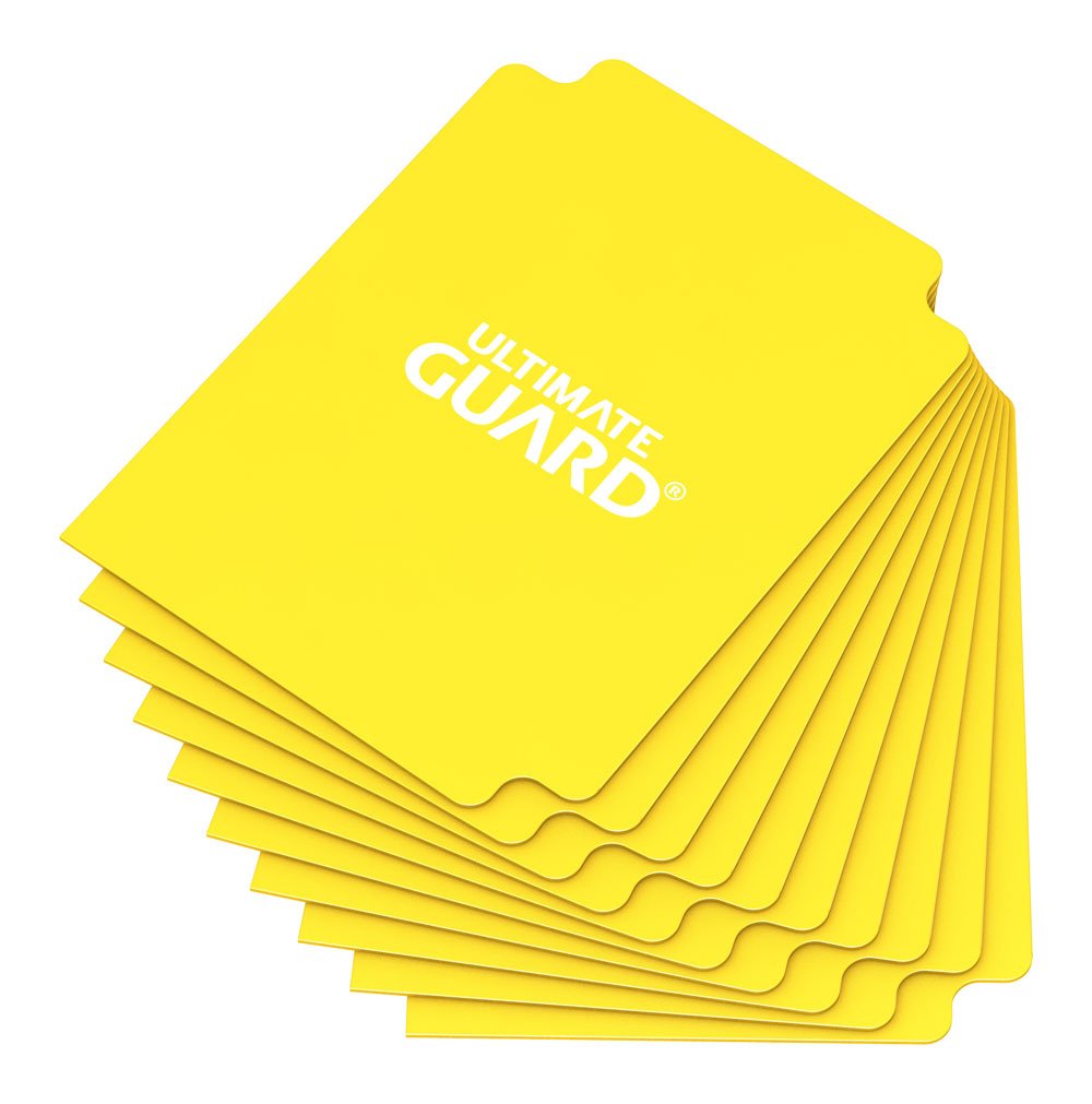 Cards Accessories - Card Dividers (10) - Yellow - Standard