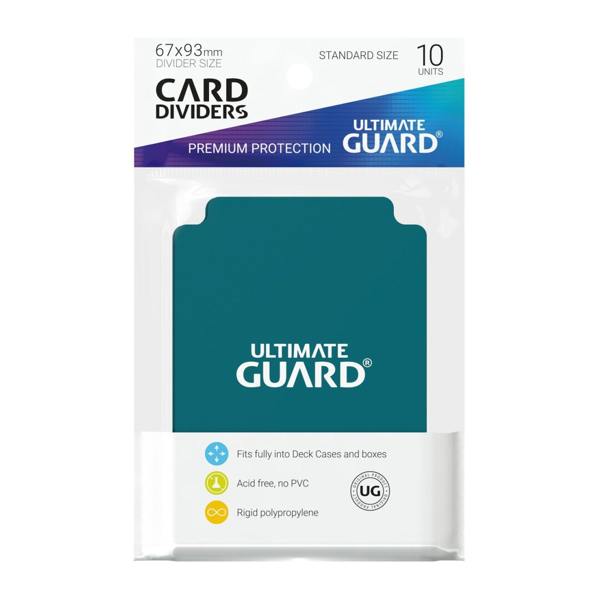 Cards Accessories - Card Dividers (10) - Petrol Blue - Standard