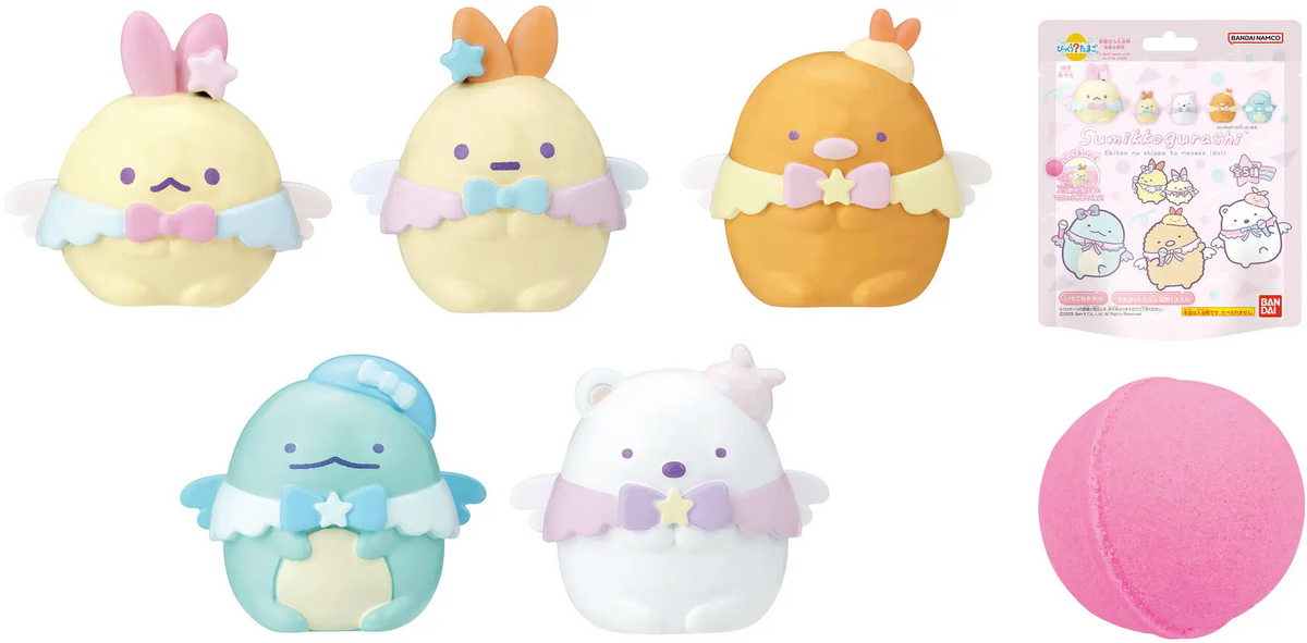 Bath Bomb - Bikkura Tamago - Sumikko Gurashi - Ebiten no Shippo Aim To Be An Idol