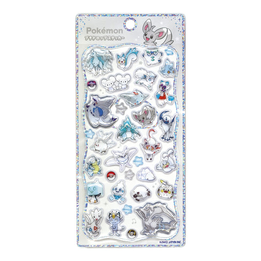Stickers - Pokemon - White - 3D